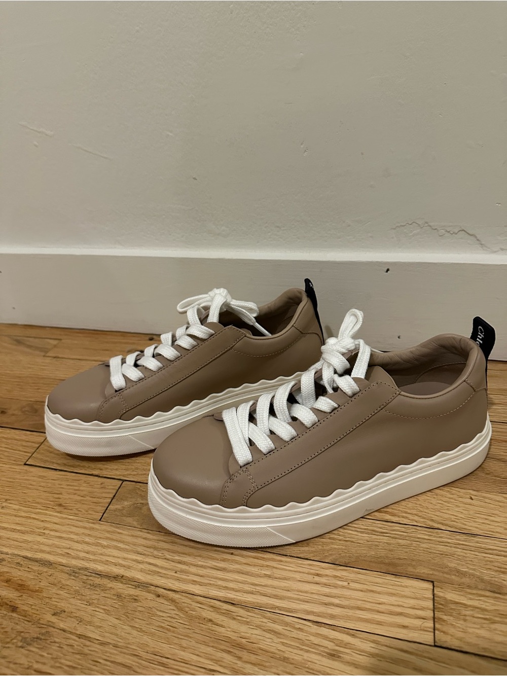 Chloe Lauren Dusty Mauve Sneaker Size 37